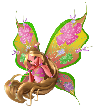 winx club flora 3d believix