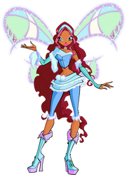 winx club aisha 4 season lovix 2D concept