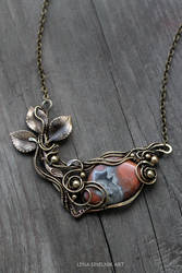 Agate necklace