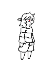 Chara Moving Fast Chara running gif by knockoutsfemme on DeviantArt