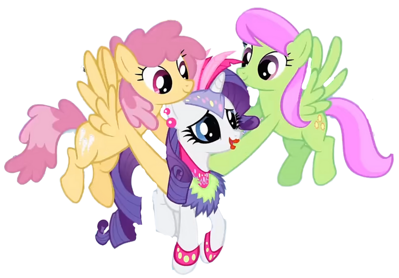 Merry May Orange Swirl Rarity And Merry May by SophiaMarieB on DeviantArt