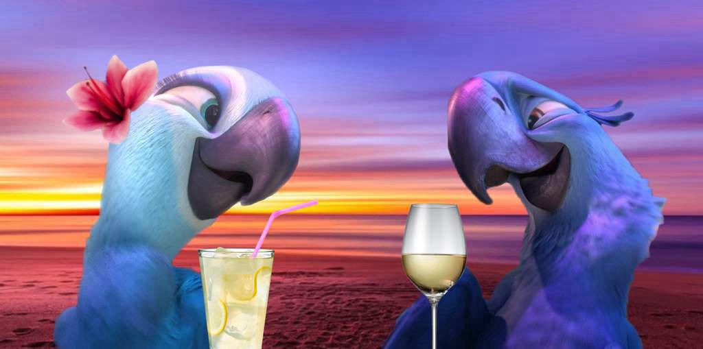 Blu Rio Render Deviantart Rio 3 Blu and Jewel Even At The Beach by SophiaMarieB on DeviantArt