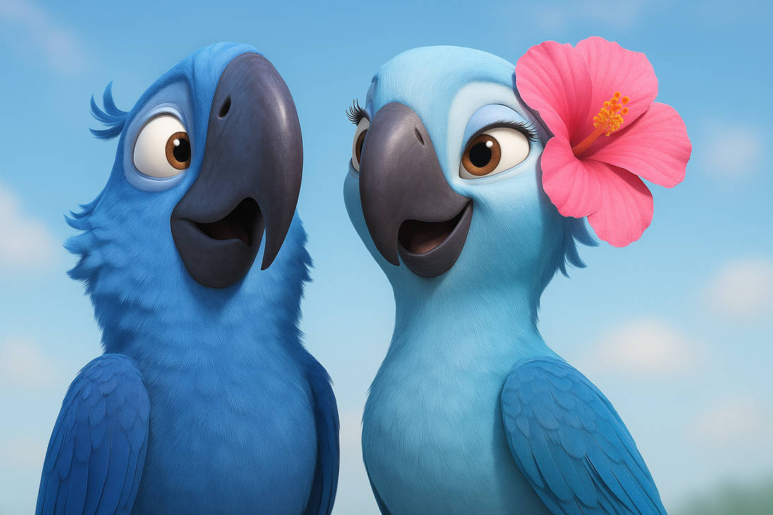 Blu Rio Render Deviantart Rio 3 Blu And Jewel In The Sky by SophiaMarieB on DeviantArt