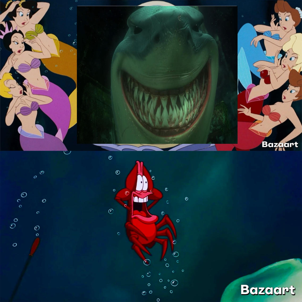 Bruce Scared Deviantart Sebastian Gets Scared At Bruce by SophiaMarieB on DeviantArt