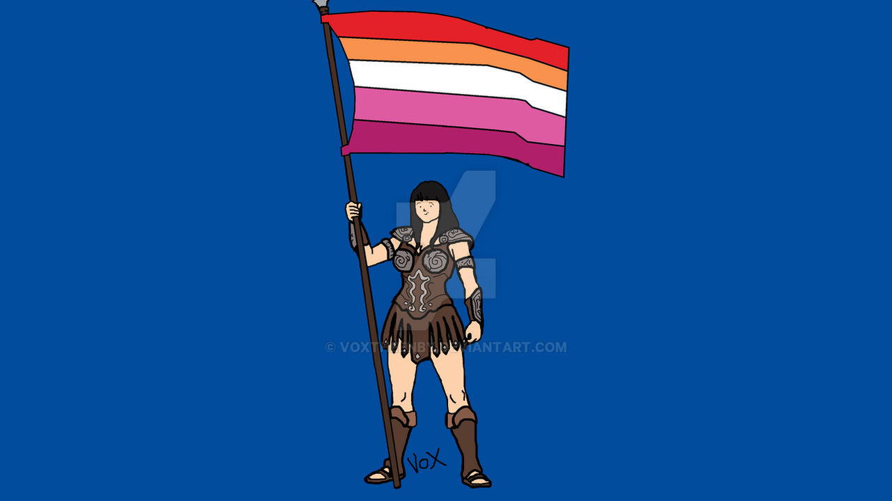 Pride Art Project # 11 - Xena