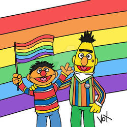 Bert And Earnie PRIDE