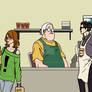 Sakamoto day of the house husband. CROSSOVER