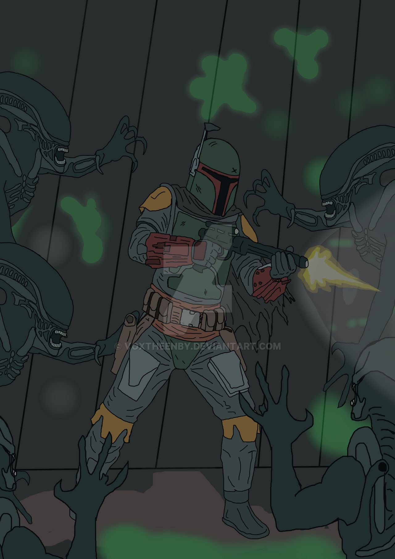 'Infestation' by VoXtheEnby on DeviantArt