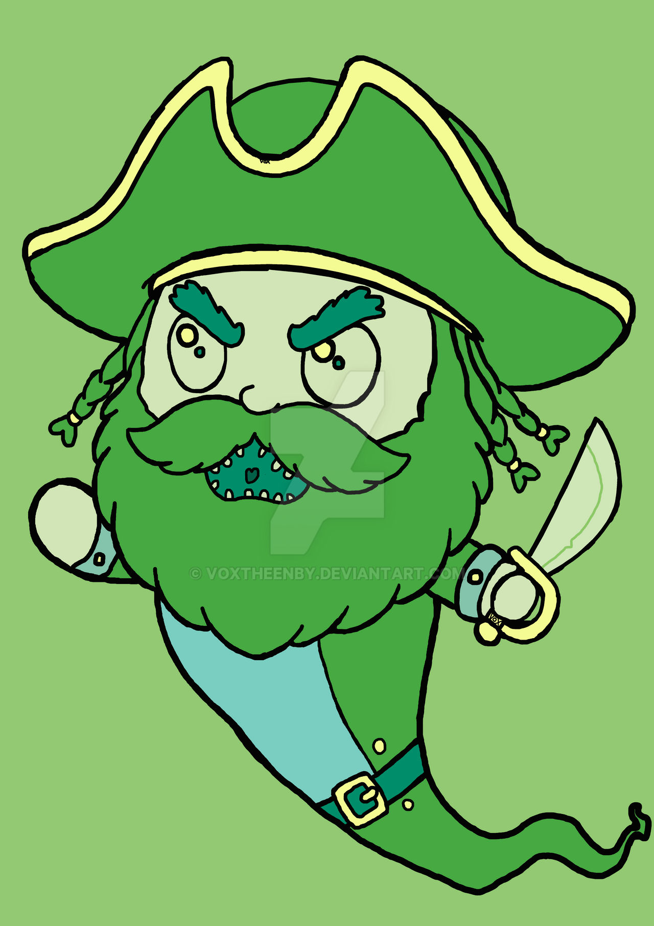 Argh! Be the Flying Dutchman! Argh!
