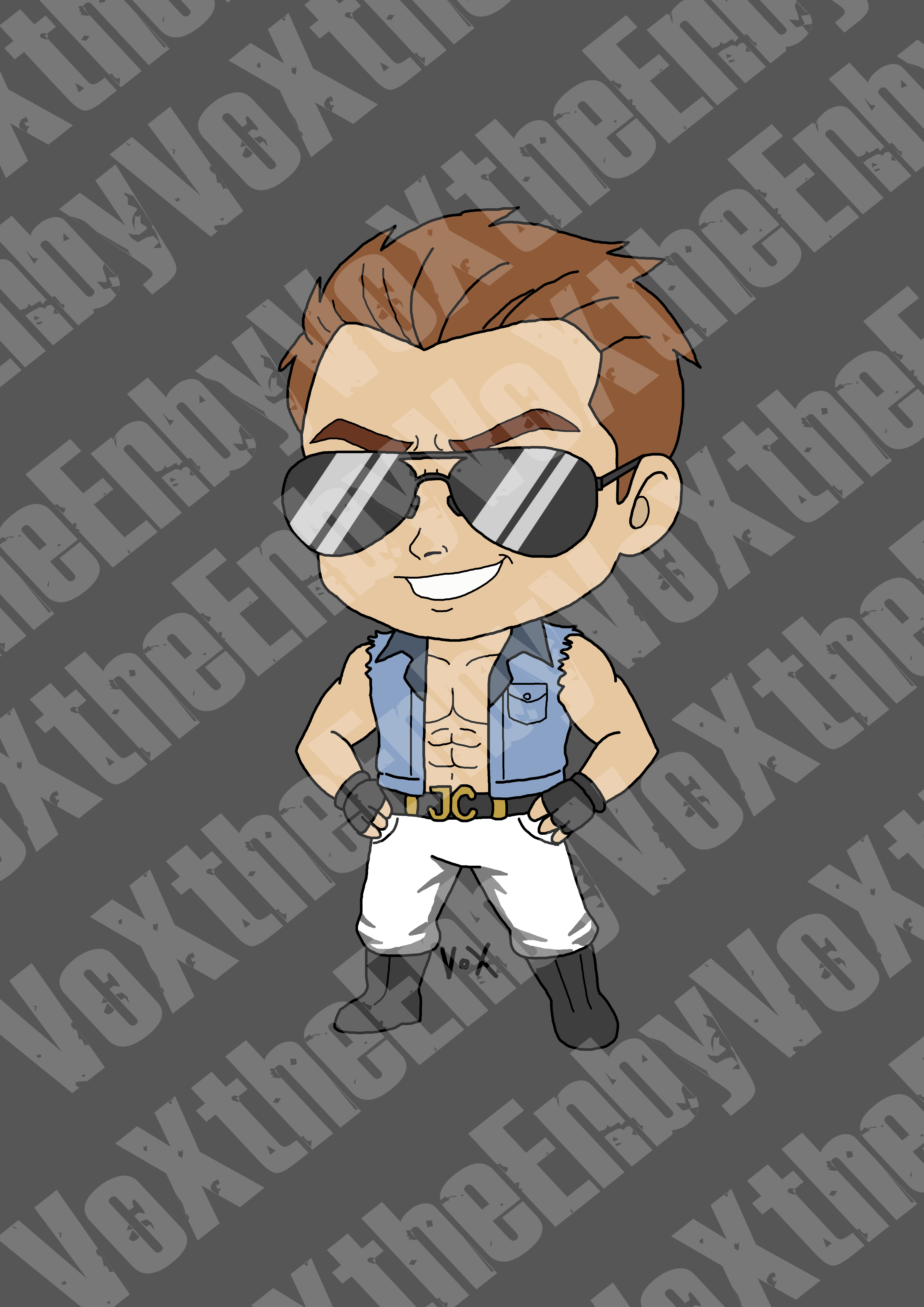 MK Chibi - JohnnyCage