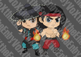Mortal Kombat Chibi: The Shaolin Monks