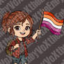 Pride Art Project '26 - Day 2: Ellie (last of us)
