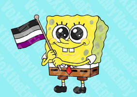 Pride Art Project '26 - Day 7 : Spongebob