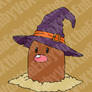 Pokeween - Diglett x Witch