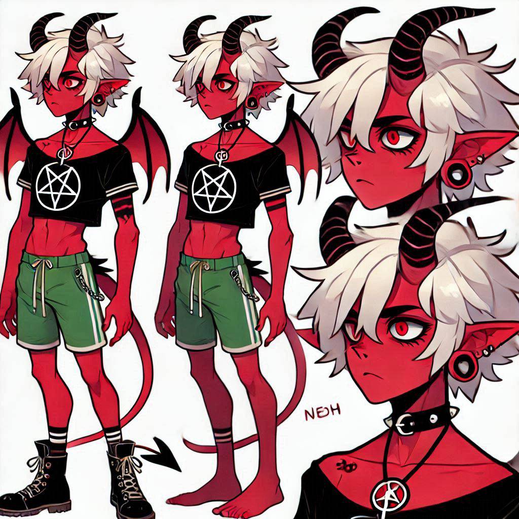 New helluva boss/hazbin hotel Imp oc by radanthony on DeviantArt