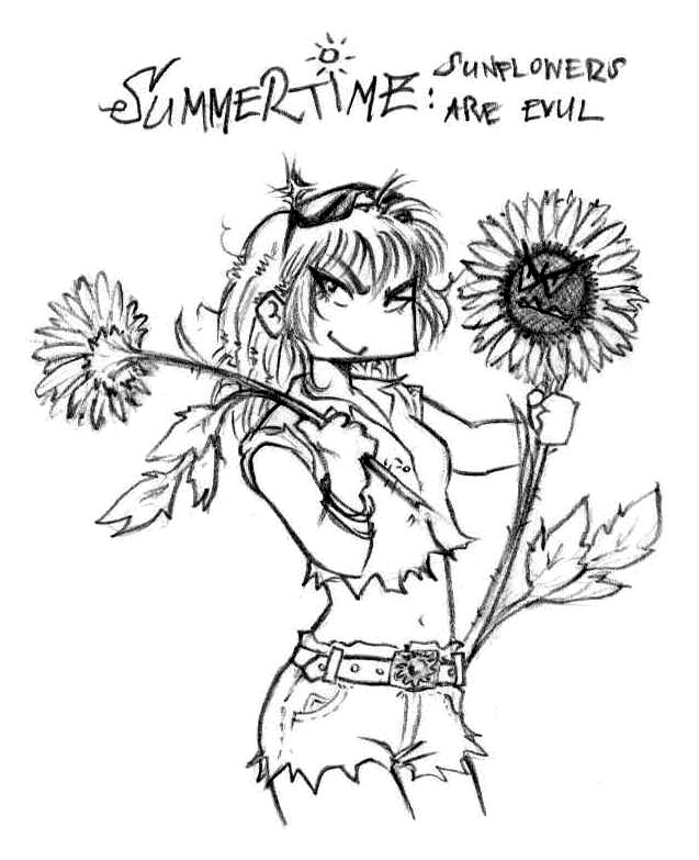 Evul Sunflowers