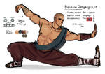 Khan - Warrior Monk - Original Character