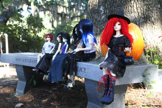 Halloween Bench