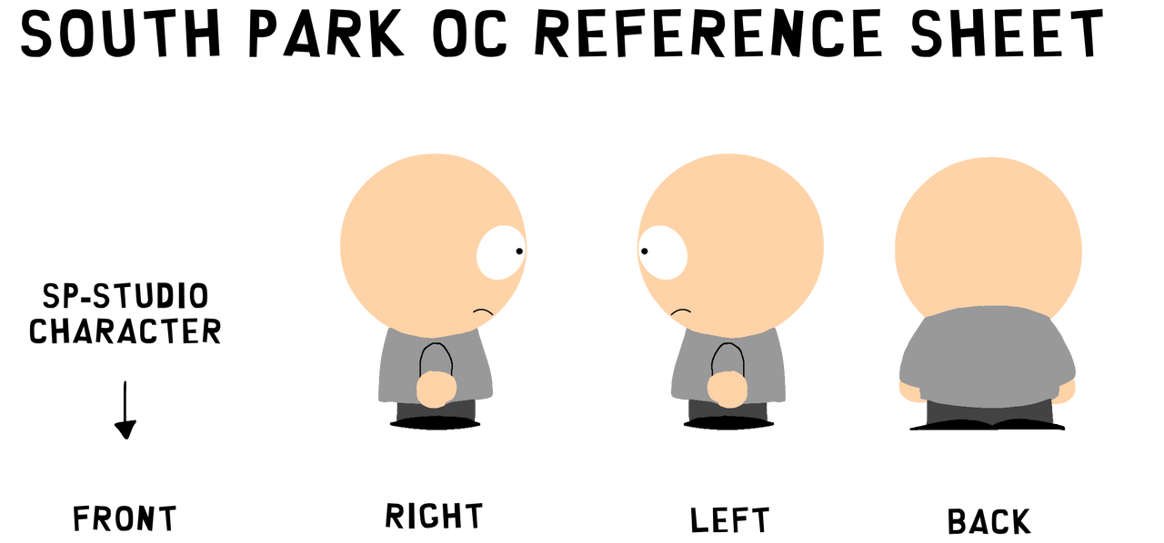 South Park OC Reference Sheet Base(Updated) by Artsy-the-Lover on ...