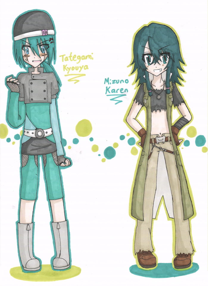 MFB+OC: Clothes change - Kyouya+Karen