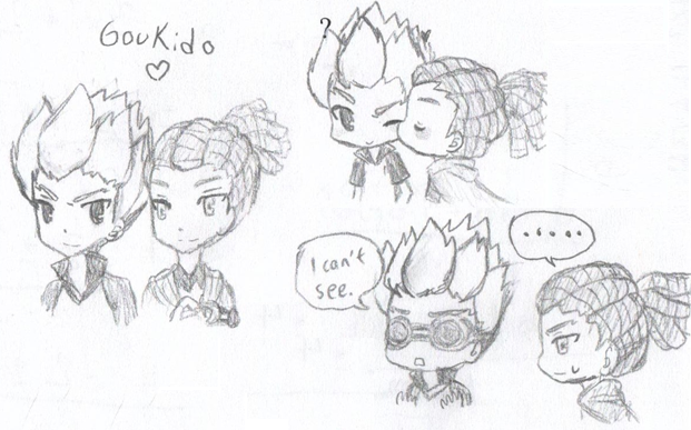 Inazuma: Gouenji x Kidou dump