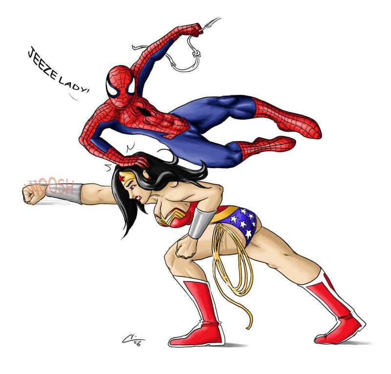 Spider-Man vs Wonder Woman