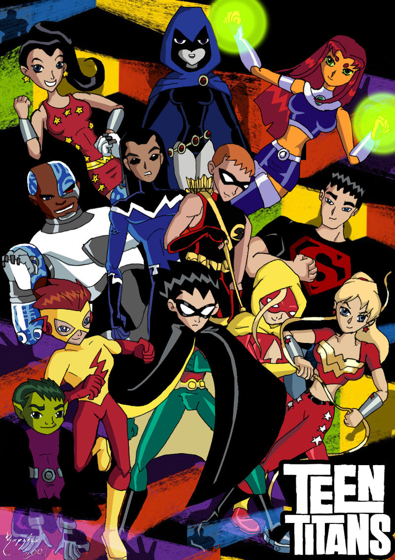 Teen Titans - GO - Color by DCU-Club on DeviantArt