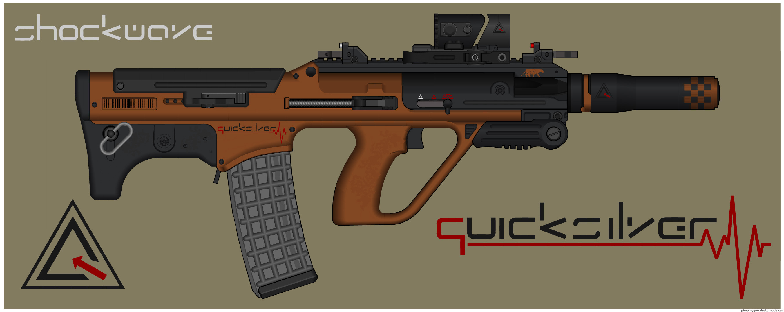 Quicksilver Industries: 'Iriomote' Assault Rifle