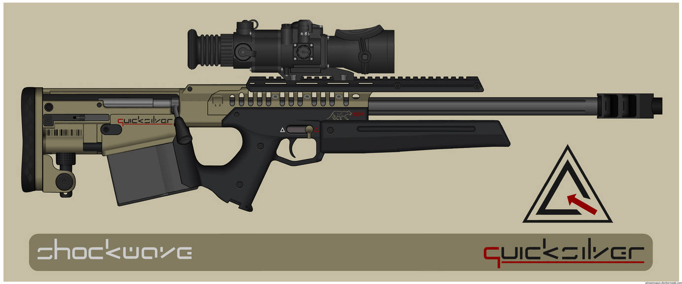 Quicksilver Industries: 'Andean' Sniper Rifle by Shockwave9001