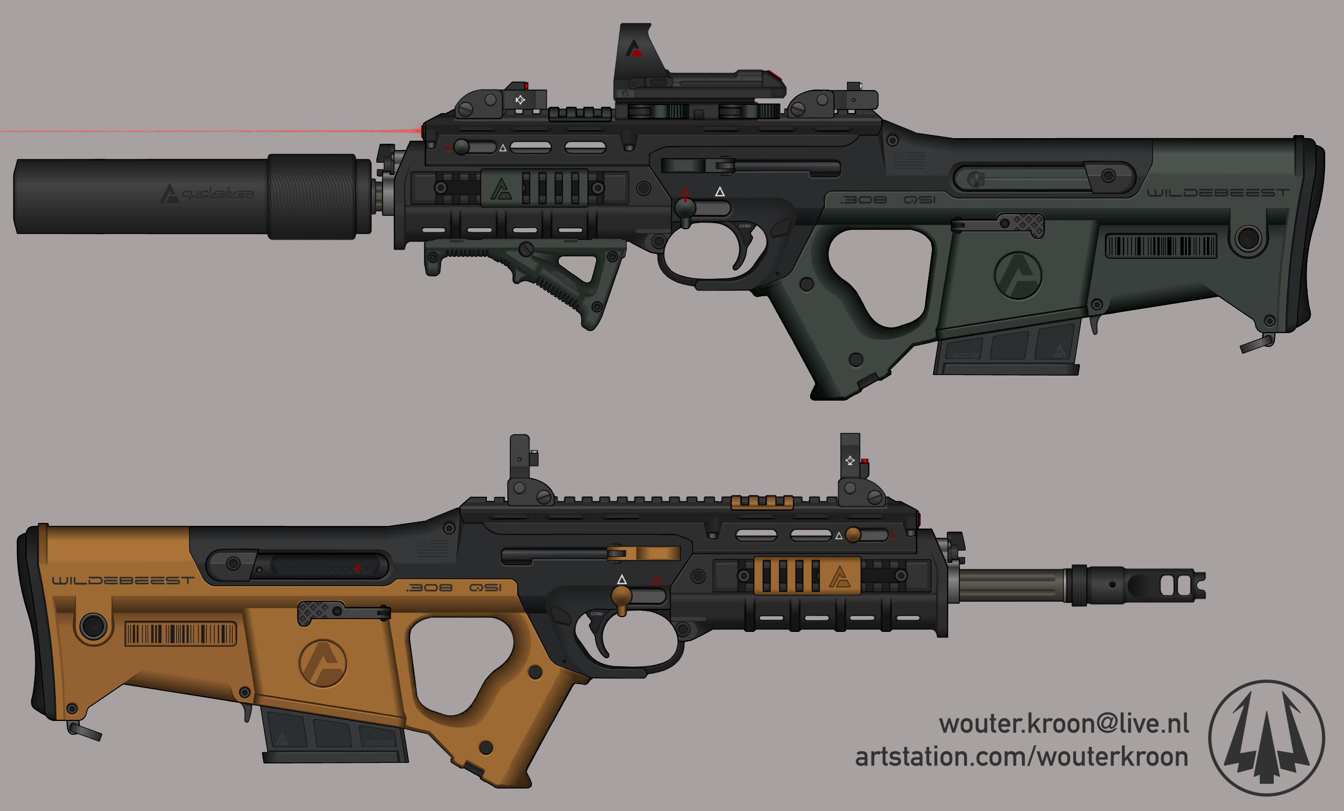 'Wildebeest' Mk.2 Battle Rifle