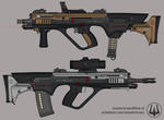 Quicksilver Industries: 'Hyrax' Assault Rifle