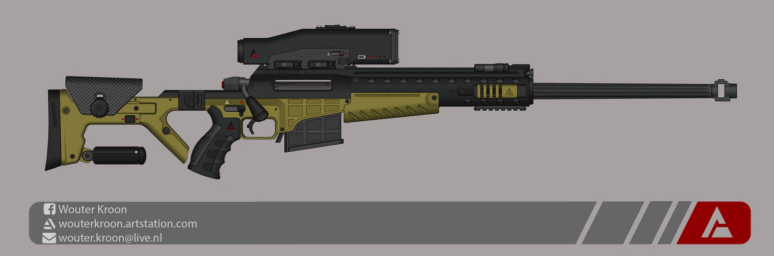 Quicksilver Industries: 'Dragonfly' Sniper Rifle by Shockwave9001