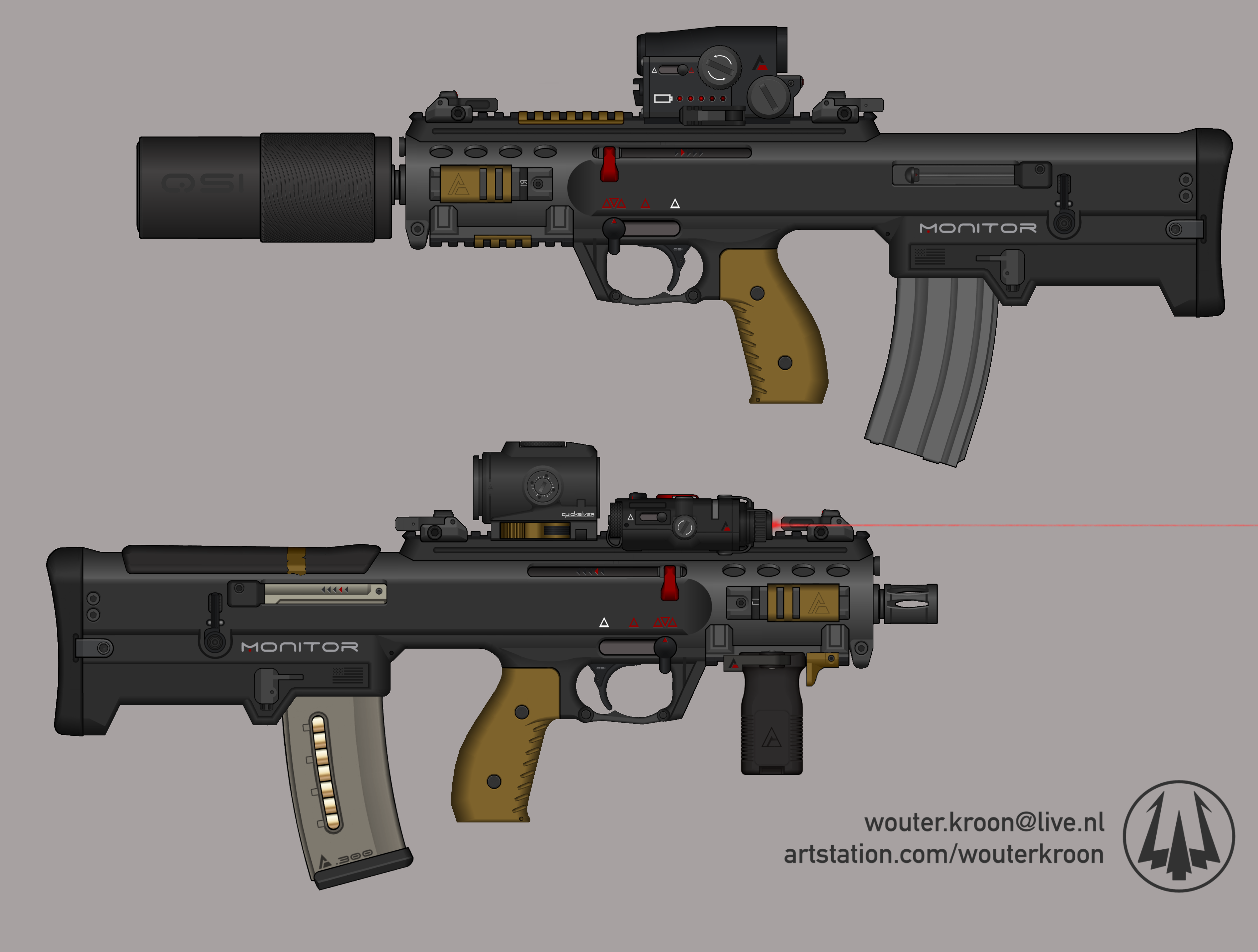 'Monitor' Assault Rifle