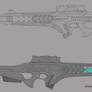 Sci-fi Energy Rifle