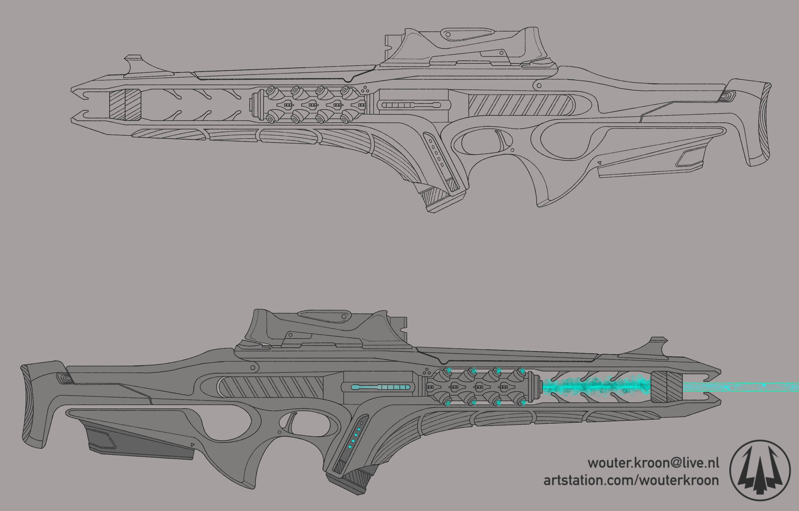 Sci-fi Energy Rifle by Shockwave9001 on DeviantArt