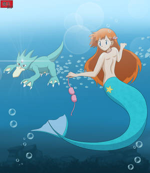 Commission: Misty Mermaid