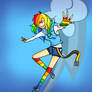 Human Rainbow Dash - MLP