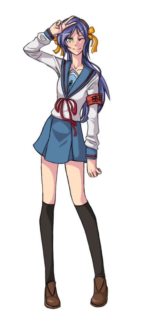 Haru as Haruhi