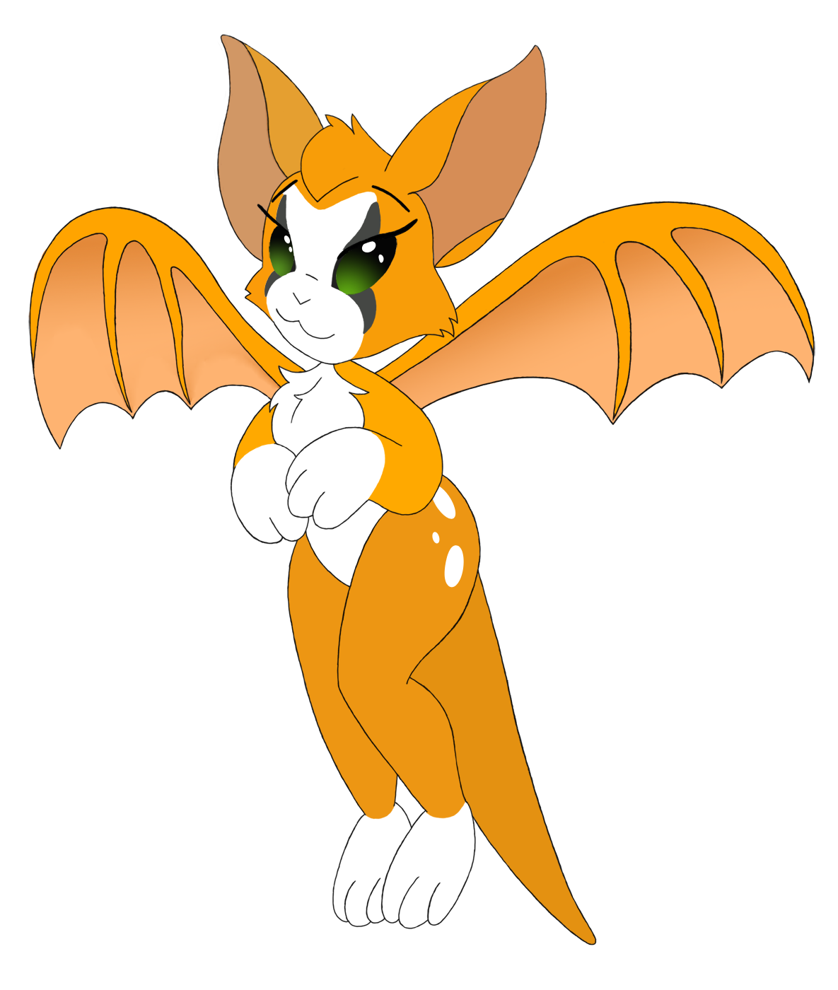 Deviantart Fidget Fidget - colored version by BlackWolf63 on DeviantArt