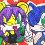 :P Mina and Sonic