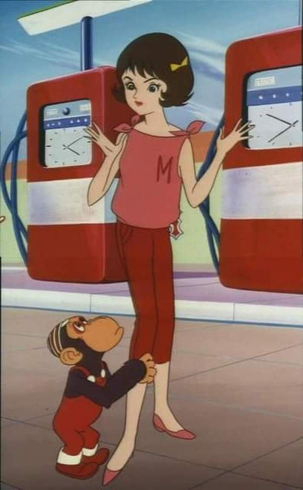 Trixie and Chim Chim from Speed Racer by ShinRider on DeviantArt