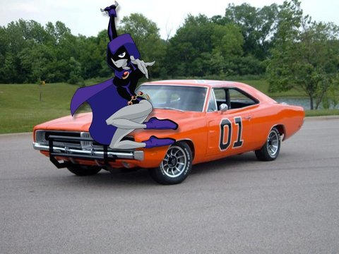 Raven and The General Lee by ShinRider on DeviantArt