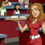 Cartoon Giada De Laurentiis