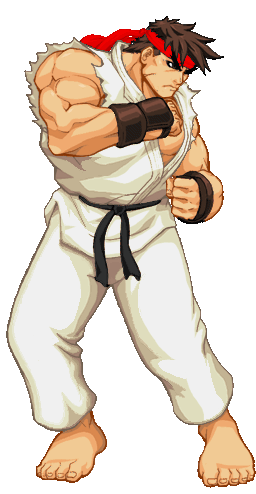 Background Ryu Stance Ryu fighting stance GIF by ShinRider on DeviantArt