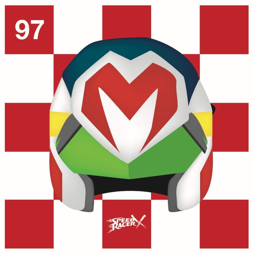Speed Racer Helmet Logo Speed Racer Helmet 03 by ShinRider on DeviantArt
