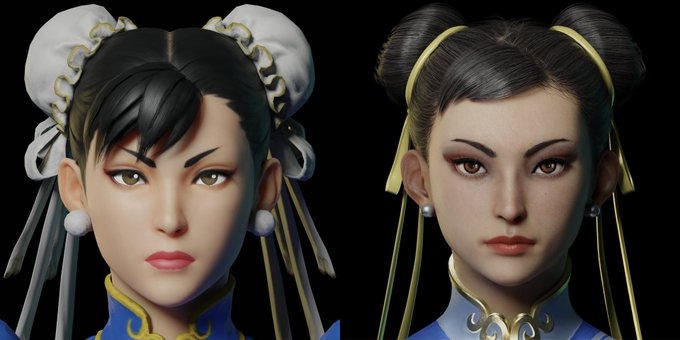 Chun-Li's different hairstyle by ShinRider on DeviantArt