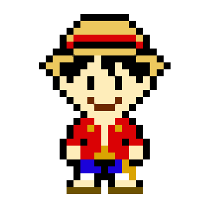 One Piece 8 Bit Monkey D Luffy By Porno Bookstore On Deviantart One Piece 8 Bit Monkey D Luffy By Porno Bookstore On Deviantart