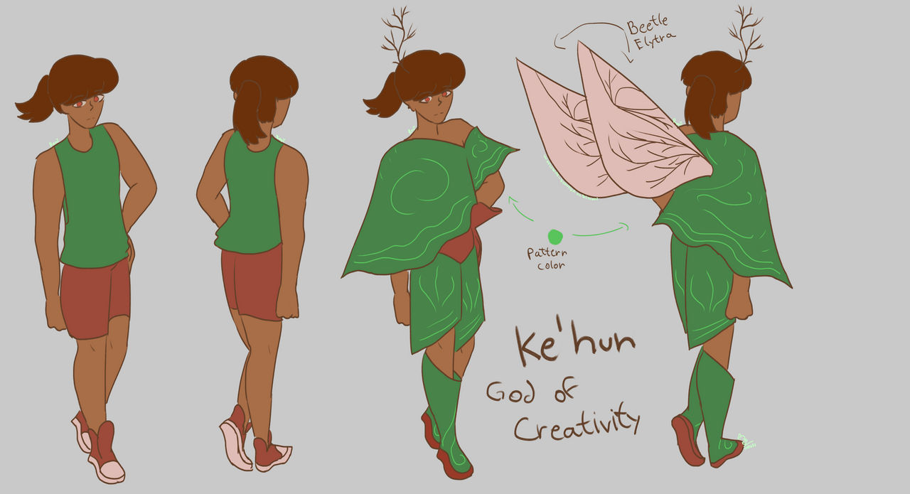 Ke'hun Reference Sheet by Kiboboni on DeviantArt