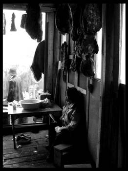 Girl at Jade Dragon Mountain