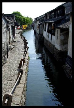 River, Zhou Zhuang, China